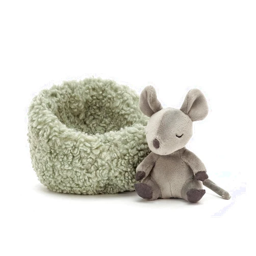 Jellycat Hibernating Mouse Stuffed Animal