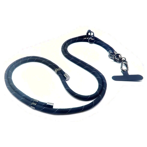 TOHERVIE Cell Phone Lanyard Crossbody, Thick Rope Universal Adjustable Lanyard for Phones Neck Shoulder Strap with Patch