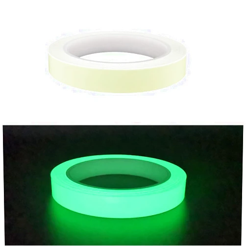 MOJOTORY Glow in The Dark Tape, 33 Feet x 0.5 Inch, Waterproof Glow Tape Glow in The Dark, Luminous Tape, Fluorescent Tape, Glow in Dark Duct Tape, Glow Tape for Stage Stair Outdoor