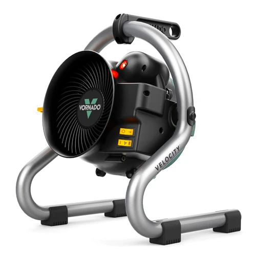 Vornado Velocity HD Garage Space Heater with Fan, Tilt Head, Advanced Safety Features,Black, Whole Room
