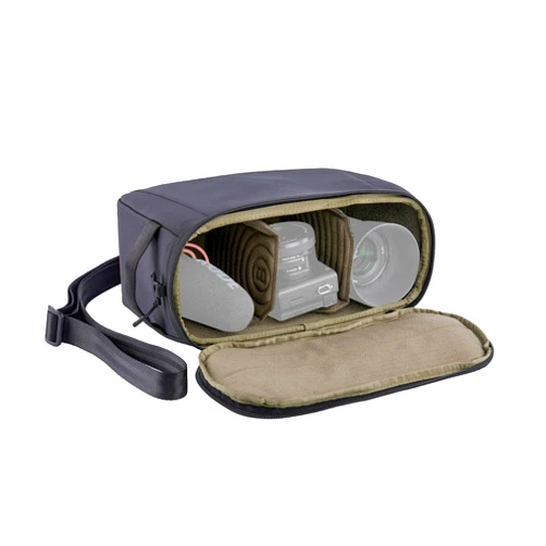 PGYTECH XS Camera Insert Bag, Waterproof Lens Pouch for Photographers and Traveler, Lightweight DSLR/SLR Lens Carring Case with Thicken Partition for Canon/Nikon/Sony/Mirrorless Cameras