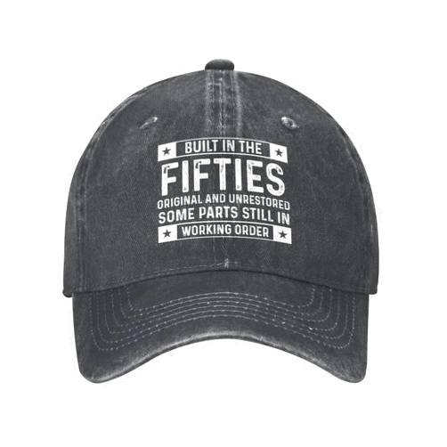 Galagro Built in Fifties Original and Unrestored Some Parts Hat Women Baseball Cap Vintage Cap