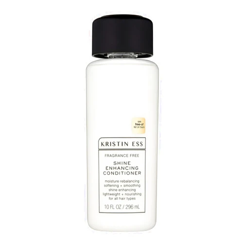 Kristin Ess Hair Fragrance Free Shine Enhancing Conditioner for Moisture, Hydration + Shine, Vegan, Paraben, Sulfate, Phthalate and Silicone Free, Gluten Free, 10 fl. oz.