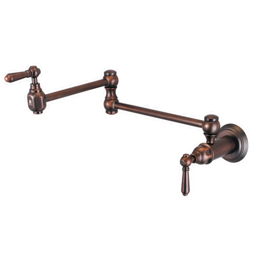 Pioneer 2AM600-ORB Americana Wall Mount Pot Filler in Oil Rubbed Bronze