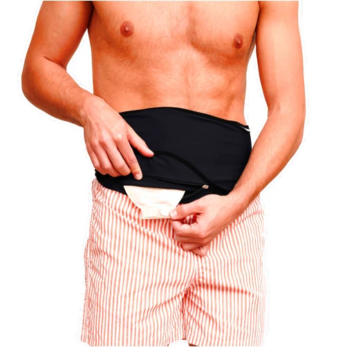 SIIL Ostomy Belt for Men & Women | FSA & FHA Approved | Premium Ostomy Bag Covers | Sports & Swimming | Colostomy Belts, Illeostomy Covers | Ostomy Wrap (Improved Zipper & Velcros) Made in EU