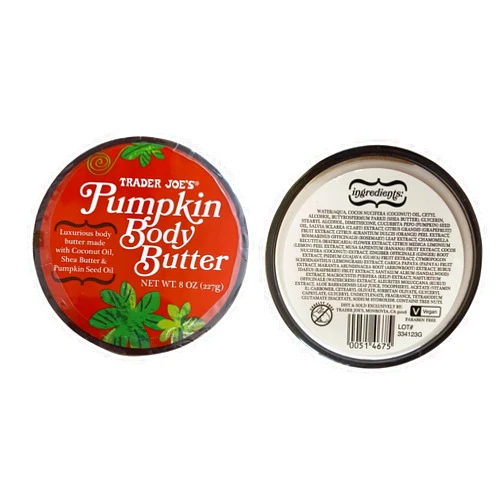 TJ's Trader Joe's Pumpkin Body Butter (2 Pack)