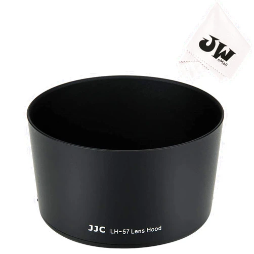 Kiorafoto Reversible Camera Lens Hood HB-57 Replacement for Nikon DX 55-300mm F4.5-5.6G ED VR Zoom Lens on D500 D7500 D7200 D7100 D7000 D5600 D5500 D5300 D5200 D5100 D5000 D3500 D3400 D3300 D3200 D3100 D3000