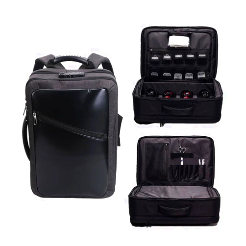 HUIMSWARM Barber Supplies bag backpack for Barber,Handcrafted with Premium Materials,Large Capacity,Water Proof, Essential Companion for Professional Barbers On the Move.Professional Barber Book Backpack