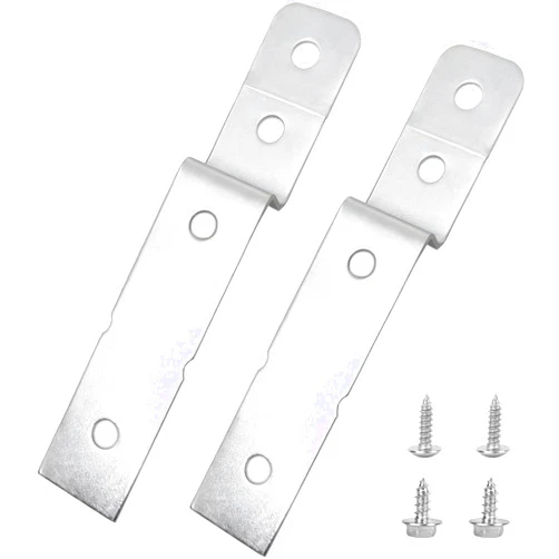 Linaetbyfe Dishwasher Mounting Brackets Kit DWBRACKIT1,Dishwasher Assembly-install Kit Replacement 154806601,154806602,2691713, Includes 2 x Mounting Brackets, 4 x Mounting Screws