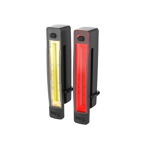Knog Outdoor Unisex's Plus Free Twinpack Running Light, Black, One Size
