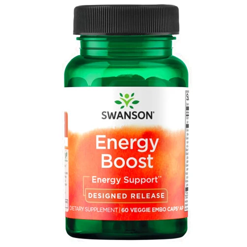 Swanson Ultra Energy Boost - Designed Release 60 Veg Caps