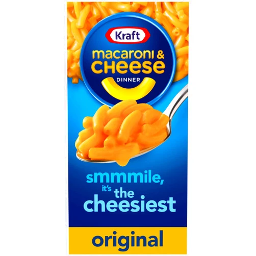 Kraft Original Flavor Macaroni and Cheese Dinner (7.25 oz Boxes, Pack of 24)
