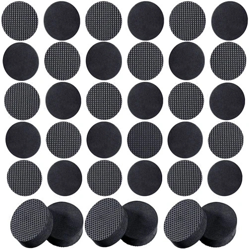 Geiserailie 30 Pcs Plant Pot Feet Outdoor Flower Pot Invisible Feet Risers EVA Risers Nonslip Gardening Feet Pads for Plant, Flower, Indoor, Outdoor, Patio, Deck, Garden, Greenhouse