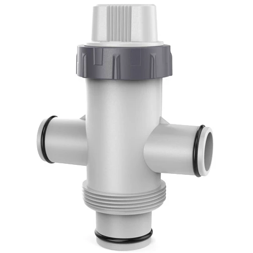 POOLHACKER Dual Split Hose Plunger Valve, Above Ground Pool Parts, Pool Accessories and Replacement Parts for Coleman