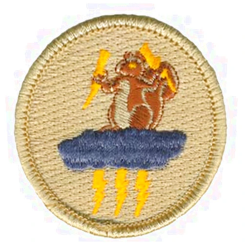 ClassB Thunder Squirrel Scout Patrol Patch (Sew-on) - ClassB