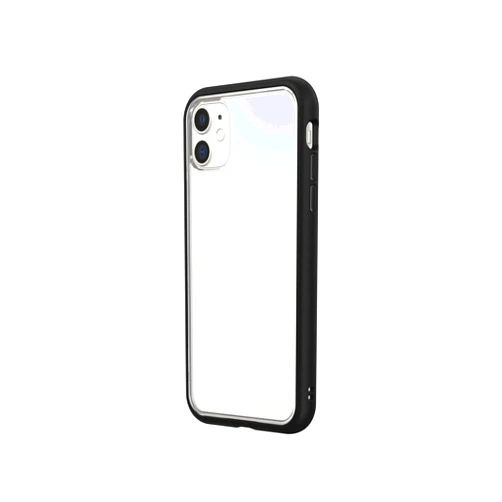 RhinoShield Modular Case Compatible with [iPhone 11] | Mod NX - Customizable Shock Absorbent Heavy Duty Protective Cover 3.5M / 11ft Drop Protection - Black