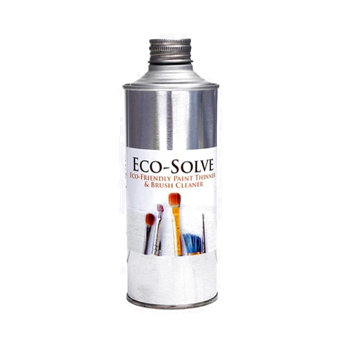 NATURAL EARTH PAINT ECO-FRIENDLY PAINT KITS Natural Earth Paint Eco-Solve | Paint Thinner | Non-Toxic | Brush Cleaner | 16oz