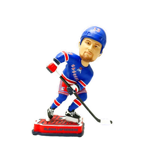 CLARKtoys Alexis Lafreniere Bobblehead Collectible, Limited Edition 100 Pieces, Hockey Player Figure