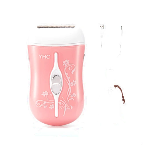 YHC Electric Razors for Women - Cordless Lady Shaver for Leg, Underarm, Bikini Hair Removal - USB Rechargeable.