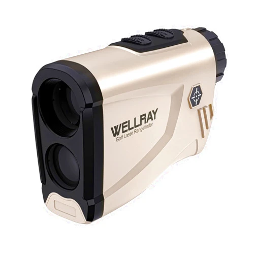 WELLRAY Golf Rangefinder with Slope 650 Yards Clear View Lazer Range finder with 6X Magnification Fast Focus Flag Locking