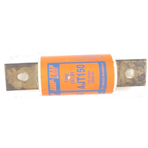 SHAWMUT Ferraz Shawmut Amp-Trap 2000, SmartSpot AJT150 Current Limiting Time Delay Fuse, 150 A, 600 VAC/500 VDC, Class J