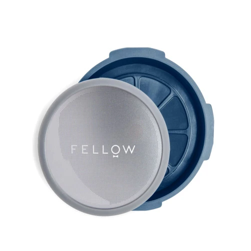 Fellow Prismo Attachment for AeroPress Coffee Maker - Enhance Your Manual Coffee Maker to Brew Espresso-Style and No-Drip Immersion Coffees, Reusable Metal Filter