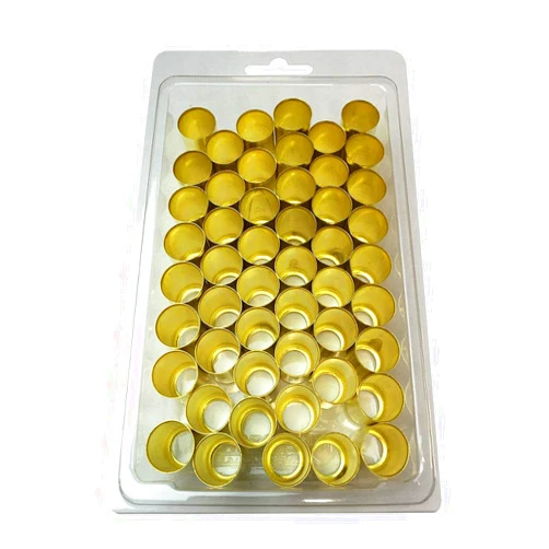 Generic Brass Ferrules 0.687 Inch I.D x 1.0 Inch F7329-50 - 50 Pack
