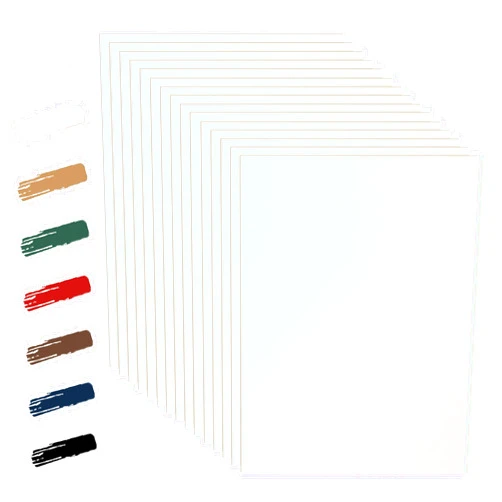 Guakicae 28 Sheets Cream Cardstock 8.5 x 11 Ivory Paper, 250gsm/92lb Premium Off White Paper Card Stock for Wedding Invitations, School Crafting, Memus, DIY Card Making, Graduations, Business Cards
