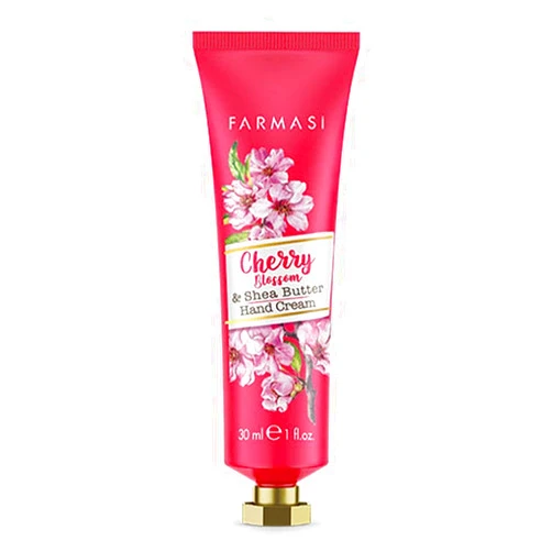 Farmasi Cherry Blossom & Shea Butter Hand Cream, 30 ml./1 fl.oz.