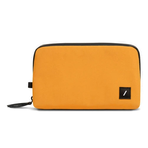 Native Union Stow Lite Organizer W.F.A Tech Organizer – Minimalist Travel Pouch Made of Recycled Materials for Everyday Accessory Storage & Protection – Stores Cables, Chargers & More (Kraft)