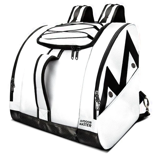 OutdoorMaster Boot Bag - 50L Ski Boots and Snowboard Boots Bag, Excellent for Travel with Waterproof Exterior & Bottom - for Men, Women and Youth