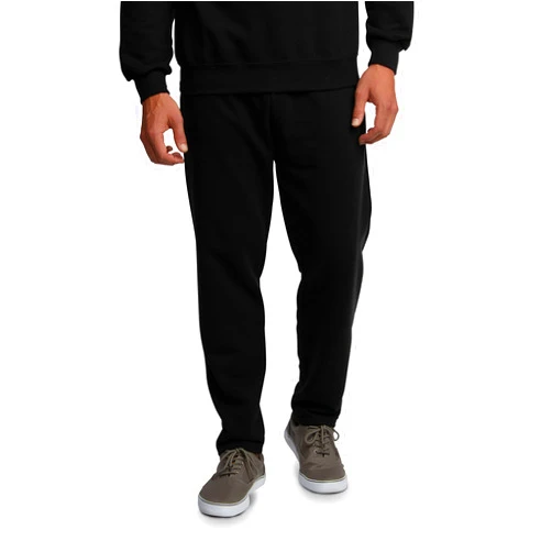 Fruit of the Loom Men's Eversoft Fleece Open Bottom Sweatpants with Pockets, Relaxed Fit, Moisture Wicking, Breathable