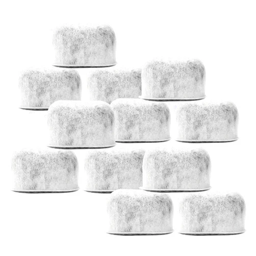 Cuisinart Housewares Solutions Pack of 12 Replacement Charcoal Water Filters for All Coffee Machines - Cuisinart Compatible (Not Keurig) Filters Fit Both Newer & Older Models