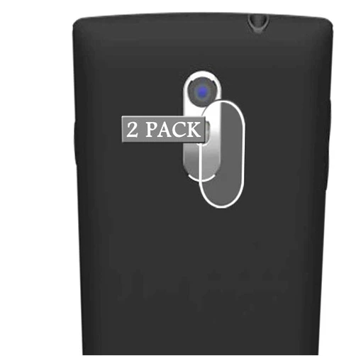 Vaxson 2-Pack Film Protector, compatible with goo AuBee smartphone elm. ELM Back Camera Lens Sticker [ Not Tempered Glass Screen Protectors ]