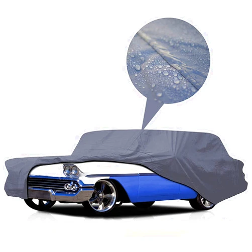 CARDIZ Supreme Full Car Cover – for Pontiac Chieftain 1956 1957 Station Wagon 4-Door Semi Custom Fit Waterproof Full Coverage All Weather Windproof Dust Proof Indoor Outdoor Automobile