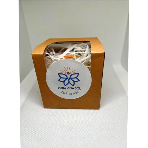 Generic Pura Vida Sol Organic Aromatherapy Large Bath Bomb: Relax, Rejuvenate and Revitalize Your Body, Mind and Soul