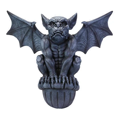 Ebros Gift Ebros Large Oxford Manor Gothic Winged Warden Gargoyle Crouching On Ledge Decorative Wall Decor Plaque Hanging Pediment Sculpture 20