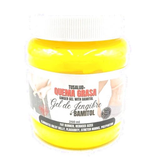 Tu Salud Plus Quema Grasa Gel de Jengibre y Bamitol Ginger Gel Fat Burner…