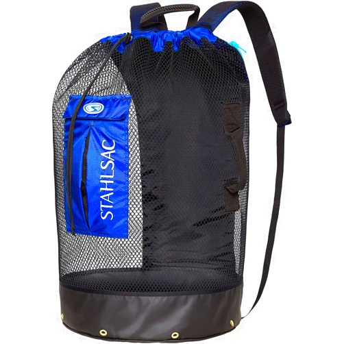 Stahlsac Bonaire Mesh Backpack: Big 142L size, ideal for dive gear, dry pockets