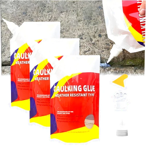 YILIXI Slab Concrete Repair Sealant, Weather Resistant Caulking Glue for Cracks (3)
