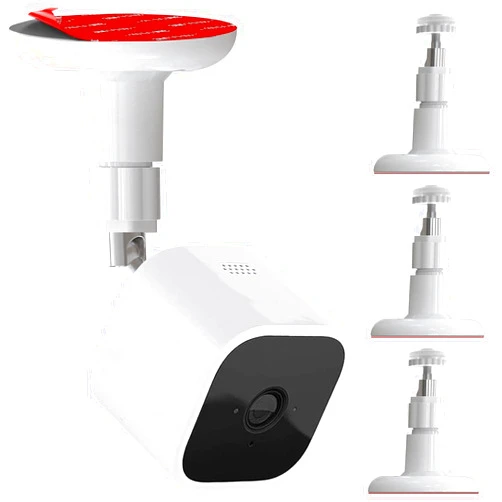 BFYTN 3PACK Screwless Wall Mount Bracket for Blink Outdoor & Indoor Camera Blink XT2,360 Degree Adjustable Strong Adhesive Mount，2 Ways Installation VHB Stick On or Screws, No Tools Needed, No Drilling