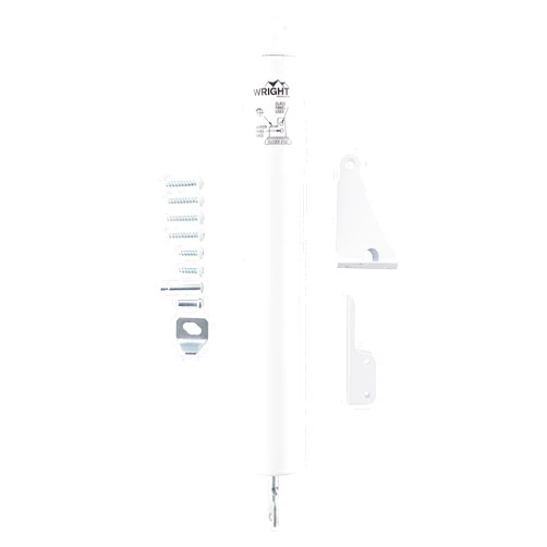 Wright Products V150WH Heavy Duty Pneumatic Screen and Storm Door Closer White