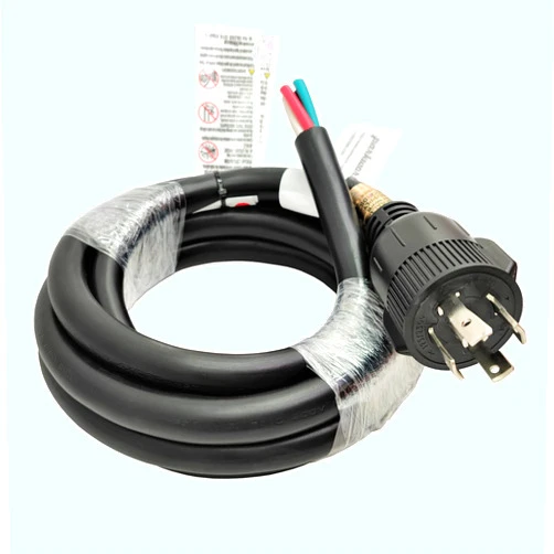 Parkworld L14-30P Generator 4-Prong 30 Amp Twist Lock NEMA L14-30 Plug Power Replacement Cord, UL Listed (10FT)