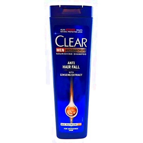 Clear Shampoo CLEAR ANTIN DANDRUFF ANTI HAIR FALL WITH GINSENG EXTRACT 400ML/13.53OZ (3X400ML/13.53OZ)
