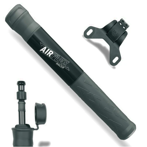 SKS Airflex Racer Bicycle Mini Pump, High Pressure, Flexible Hose