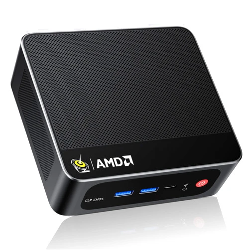Beelink Mini PC, SER5 Pro 5850U AMD Ryzen 7 (Up to 4.4GHz) 16GB DDR4 500GB PCle 3.0 SSD Mini Desktop Computer, 1000Mbps LAN, Wifi6/BT5.2,HDMI/DP/Type-c/4K Triple Display Micro PC