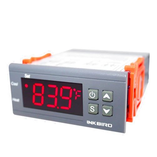 Inkbird All-Purpose Digital Temperature Controller Fahrenheit &Centigrade Thermostat w Sensor 2 Relays (ITC-1000)