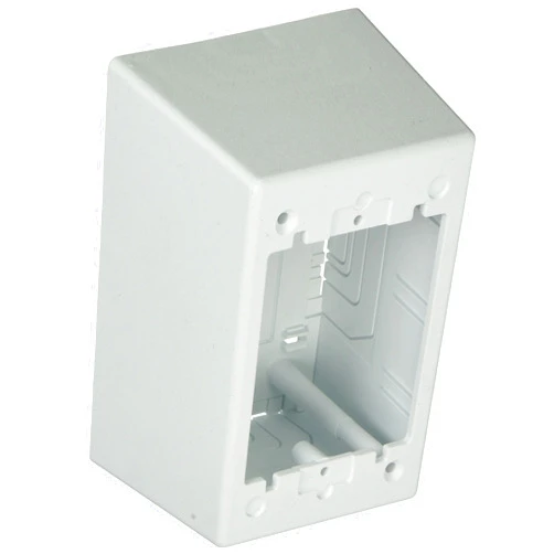 Panduit JBP1DWH 1-Gang Deep Outlet Box, White