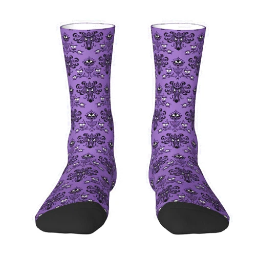 BEIANSHUO Mushrooms Skulls Socks For Men Women Funny Novelty Crew Socks Gifts