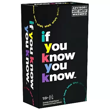 Spin Master Games If You Know You Know IYKYK - The Question Card Game | Adult Games for Game Night | Board Games for Adults | Party Games for Adults Ages 18 & up If You Know You Know (IYKYK)